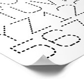 Alfabet en nummer Poster (Hoek)