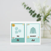Alfabet Flashcards ,ABC Educatieve Kaarten I, H, K (Staand voorkant)