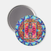 Alfabet H Magneet (Voorkant / Achterkant)