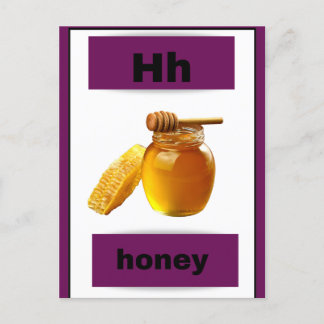 Alfabet kaart (met echt afbeelding)