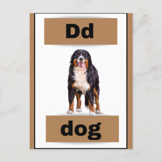 alfabet kaart (met echt afbeelding)Vakantie Briefk