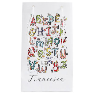Alfabet Konijnen, Vlinders, Feeën & Bloemen Klein Cadeauzakje