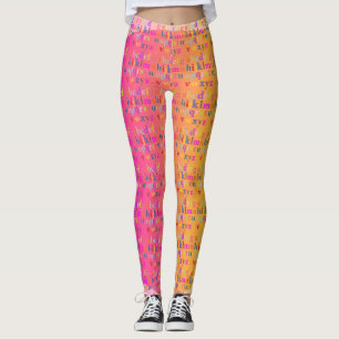 Alfabet Leggings vrouwen
