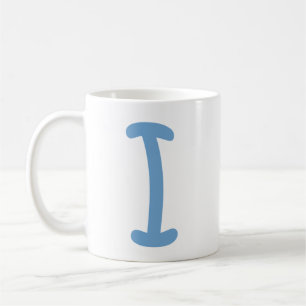 Alfabet Letter I Koffiemok