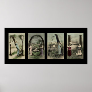  alfabet Letter Name Art Poster