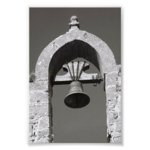Alfabet Letter Photography A4 Black en White 4x6 Foto Afdruk