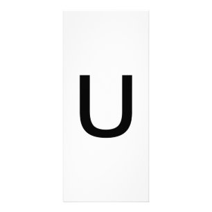 Alfabet Letter U Learning Education Kaart