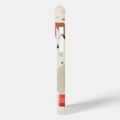 Alfabet letters uit elkaar genomen met stippen en Case-Mate iPhone case (Achterkant / Links)