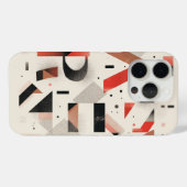 Alfabet letters uit elkaar genomen met stippen en Case-Mate iPhone case (Achterkant (horizontaal))