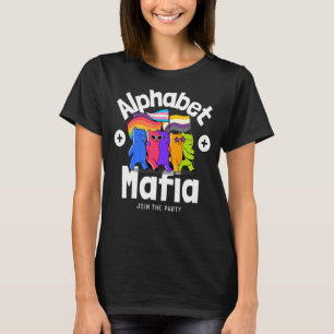 alfabet maffia lgbtq pride klinkt gay ik ben in f t-shirt