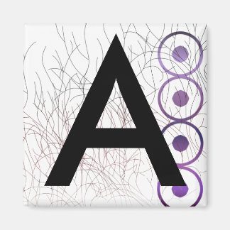 Alfabet magneten: A Magneet