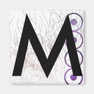 Alfabet magneten: M Magneet