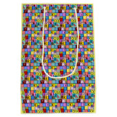 Alfabet Medium Cadeauzakje (Achterkant)