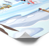 Alfabet met kerst poster (Hoek)