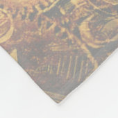 Alfabet, Monogram A Fleece Deken (Hoek)