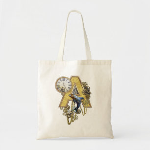 Alfabet, Monogram A Tote Bag