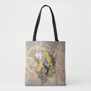 Alfabet-monogram hoofdletter A Draagtas
