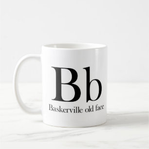 Alfabet of Typography Mok - Baskerville Old Face