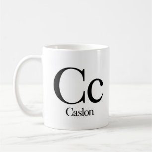 Alfabet of Typography Mok - Caslon