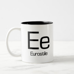 Alfabet of Typography Mok - Eurostile