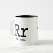 Alfabet of Typography Mok - Rockwell (Voorkant links)