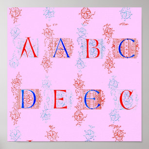 Alfabet Poster