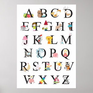 Alfabet Poster