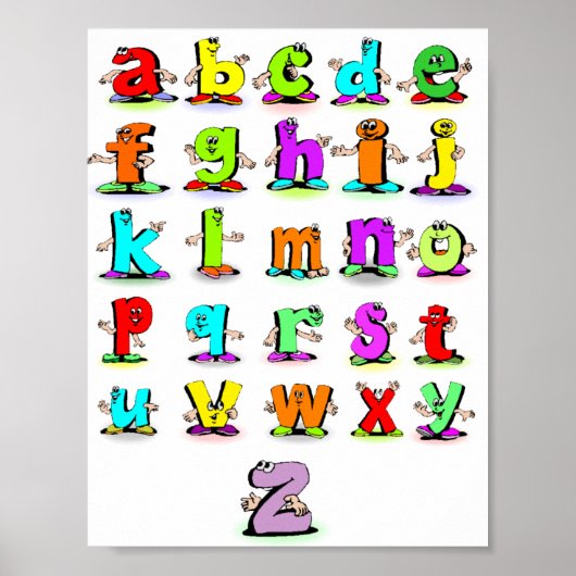 Alfabet Poster (Voorkant)