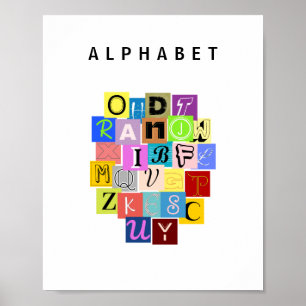 Alfabet Poster