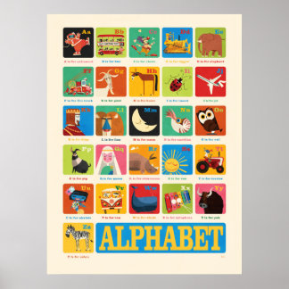 Alfabet Poster
