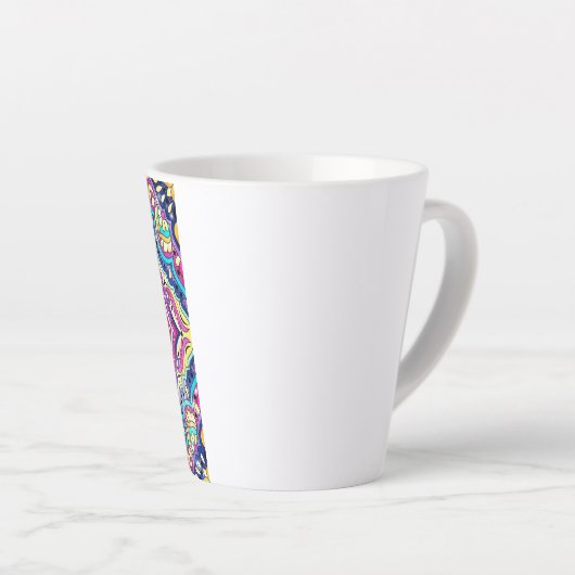 Alfabet Q Latte Mok (Rechterhoek)