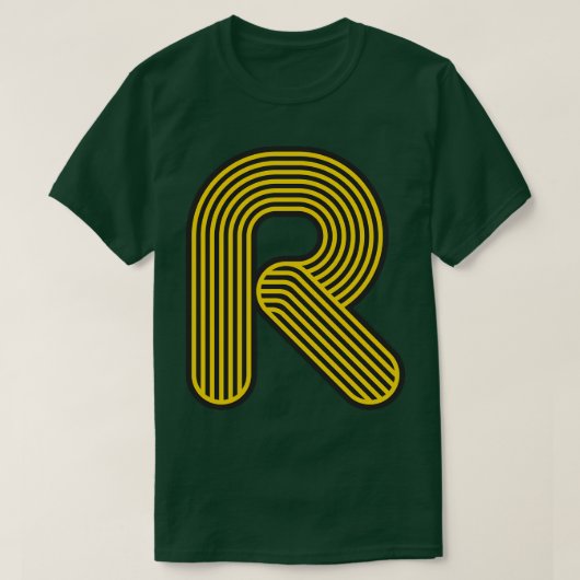 Alfabet R 14 T-shirt (Design voorkant)