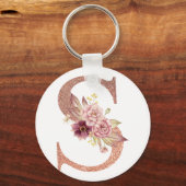 Alfabet S Sleutelhanger (Achterkant)