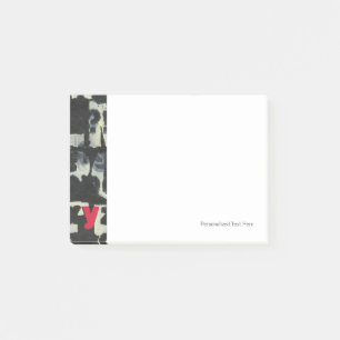 Alfabet schilderen door Norman Wyatt Post-it® Notes