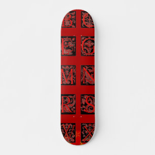 Alfabet skateboard uit de 16e eeuw