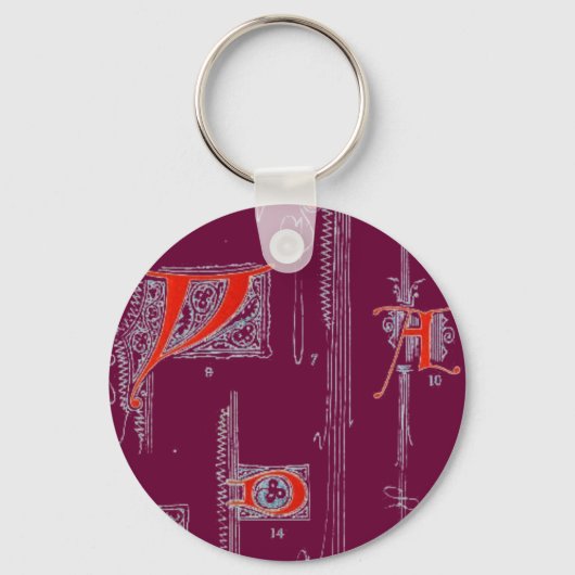 Alfabet Sleutelhanger (Voorkant)