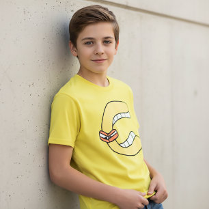 Alfabet T-shirt Letter C