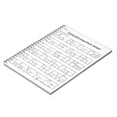 Alfabet Tracing Notitieboek (Linkerzijde)