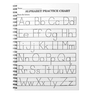 Alfabet Tracing Notitieboek