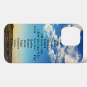 Alfabet-vliegtuig Case-Mate iPhone case (Achterkant (horizontaal))