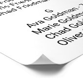 Alfabetische kalligrafie poster (Hoek)