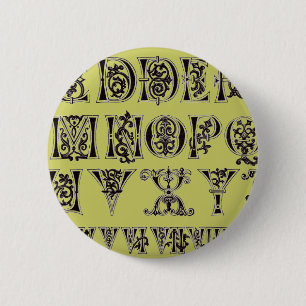 Alfabetknop Ronde Button 5,7 Cm