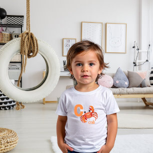 Alfabetkrab Kinder Shirts