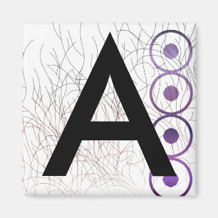 Alfabetmagneten: A Magneet