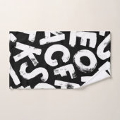 Alfabetpatroon Bad Handdoek (Handdoek)