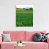 Alfalfa Field Canvas Afdruk (Insitu (Woonkamer))