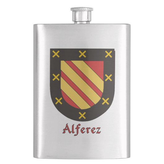 Alferez Heraldic Shield Flacon (Voorkant)