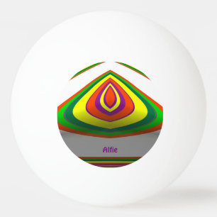 ALFIE ~ Gemakkelijk te herkennen ~ Multicolor ~ Pingpongballen
