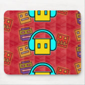 Alfombrilla de mouse Geometry Dash Muismat (Voorkant)