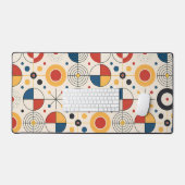 Alfombrilla diseño geométrico (Clavier et souris)